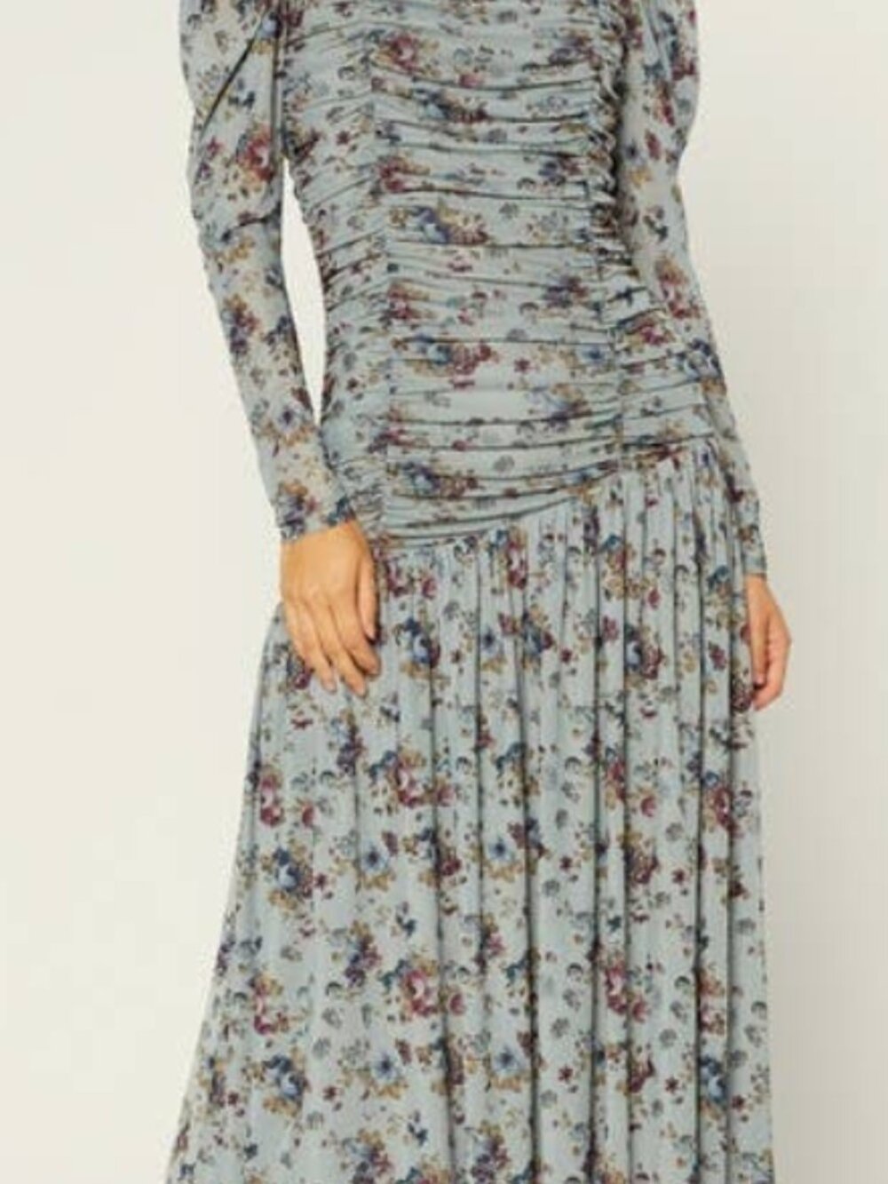 Vintage Romance Mesh Midi Dress